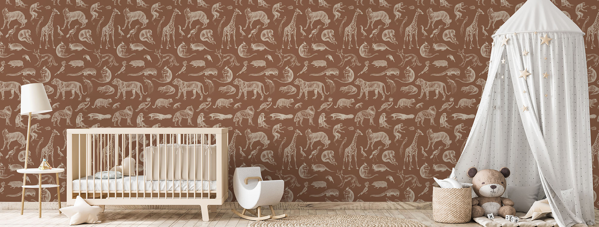 Dierenbehang blijft onverminderd populair voor kinderkamers