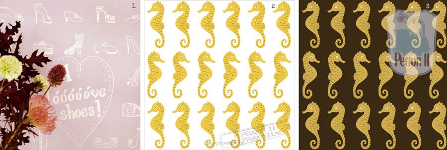 behang van Perron 11 met goud of okergoud