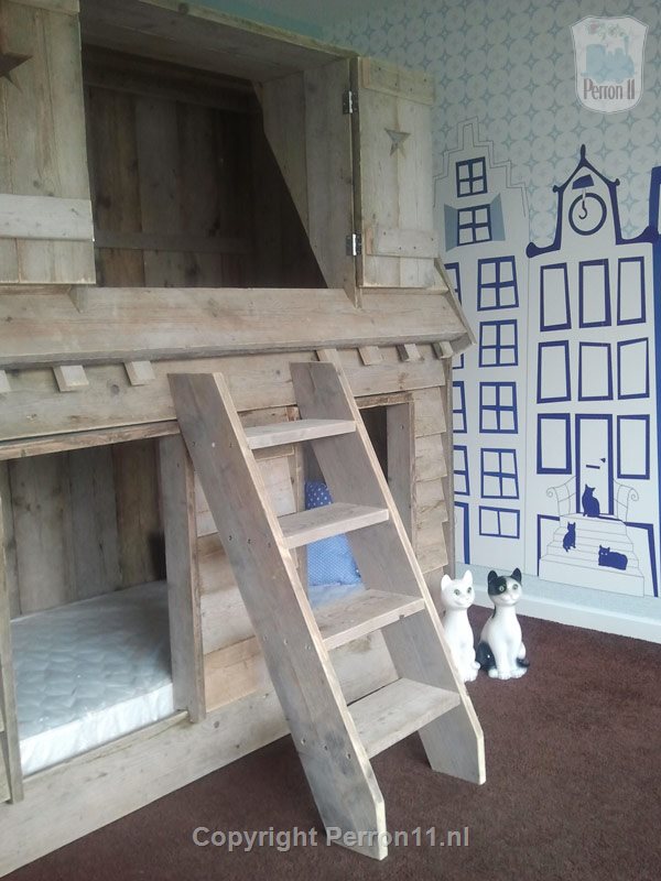 stapelbed droomhuis van Saartje Prum