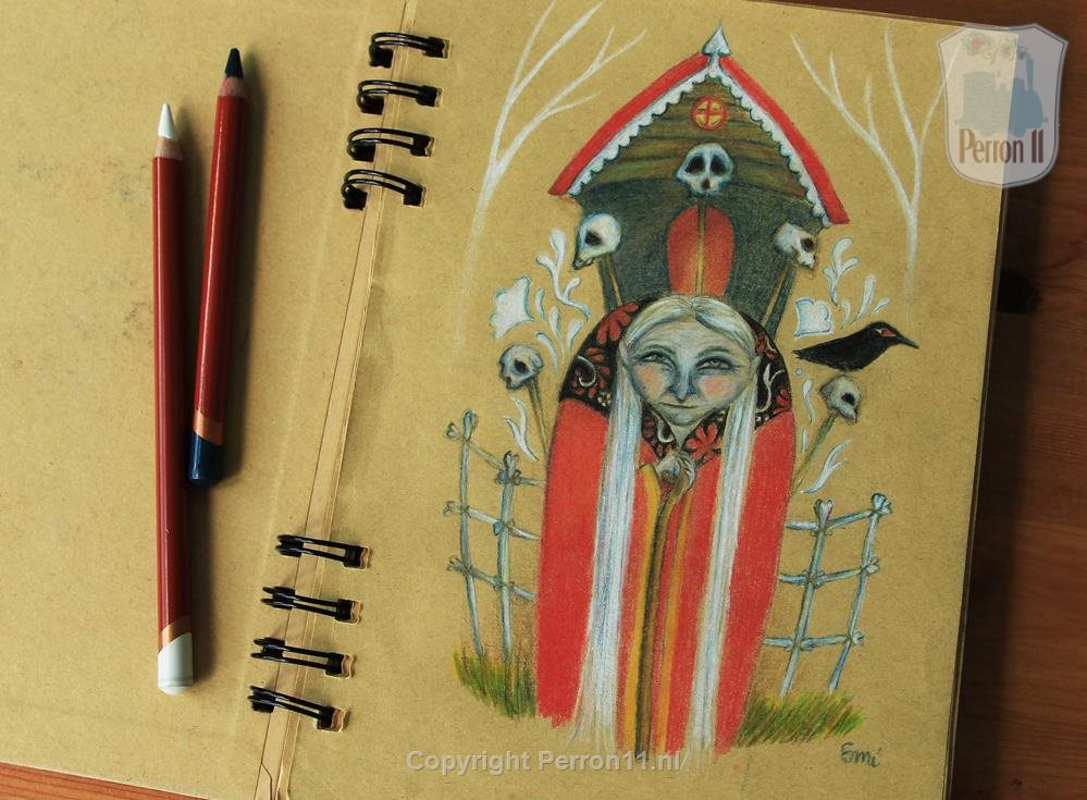 Schetsboek van Eline Krus