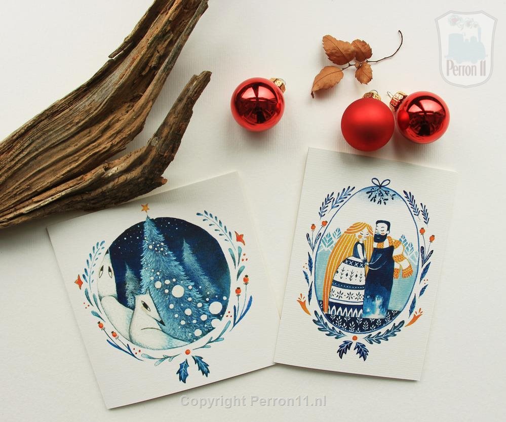 Kerstkaarten van Eline Krus