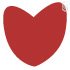 rood hartje